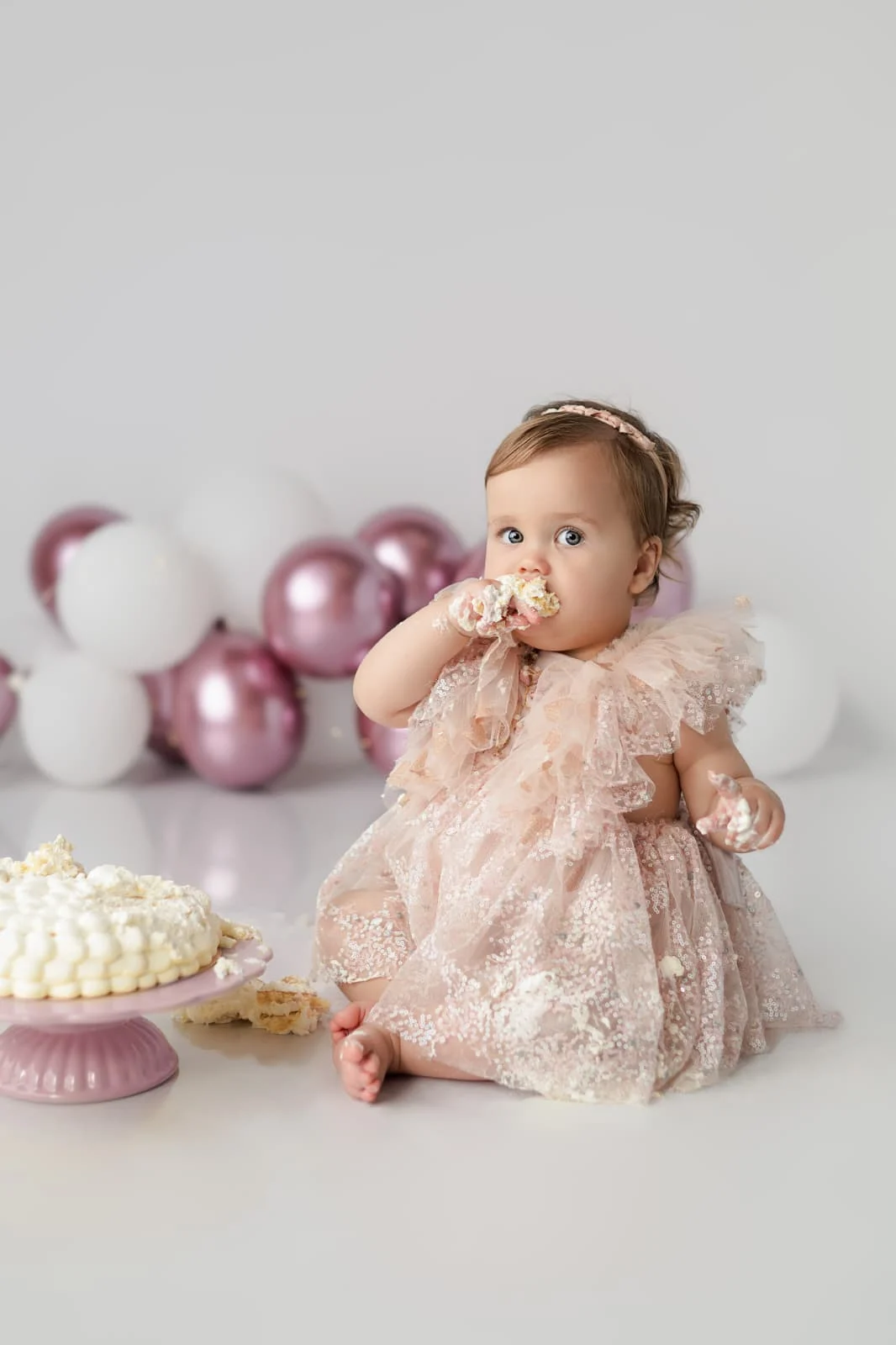 Photographe smash the cake anniversaire Angers, Maine et Loire — photo 1