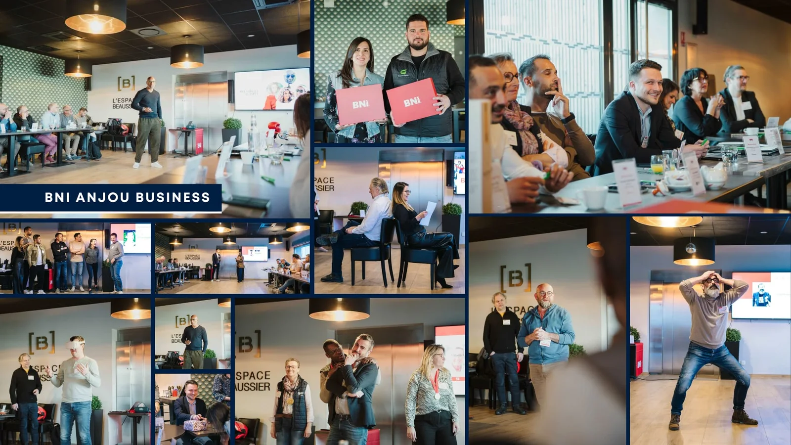Reportage photo réalisé pour BNI Anjou Business par l’agence B!mBam