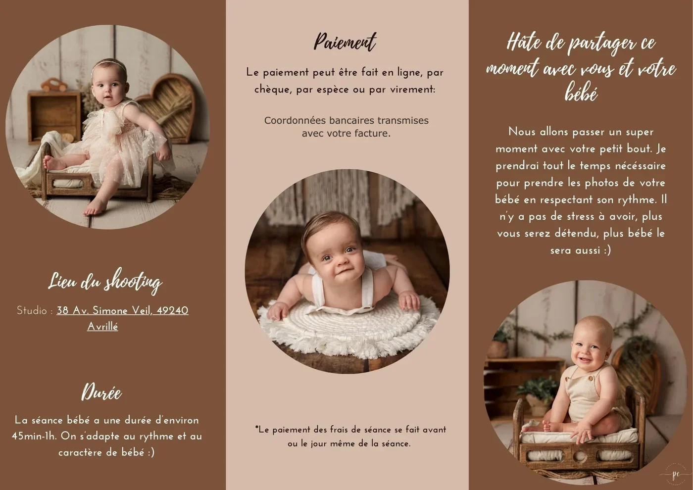 Guide séance bébé & smash the cake — planche 7 sur 8