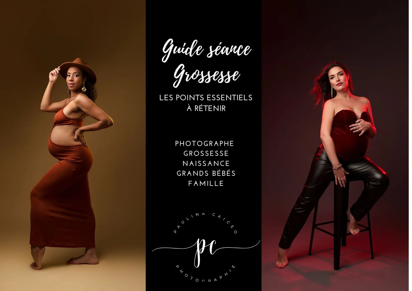 Guide séance grossesse — planche 1 sur 9