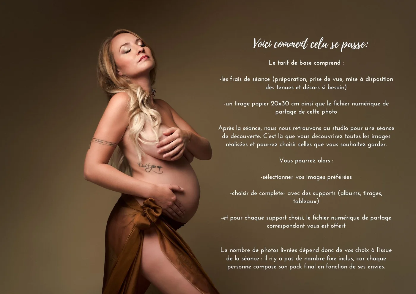 Guide séance grossesse — planche 7 sur 9