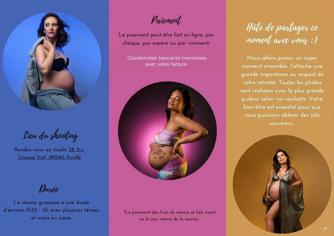Guide séance grossesse — planche 8 sur 9
