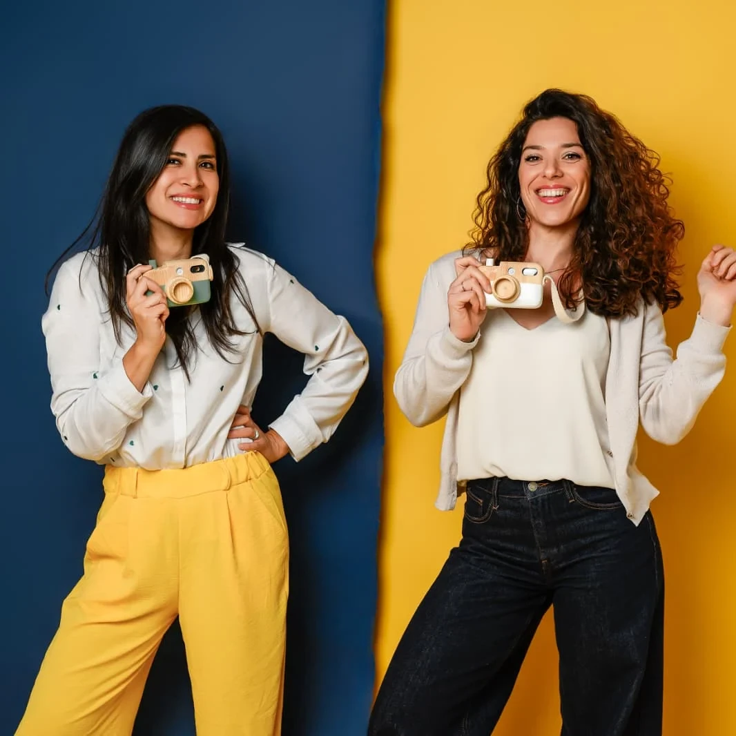 Camille Saada et Paulina Caiceo, les deux photographes de l’agence B!mBam