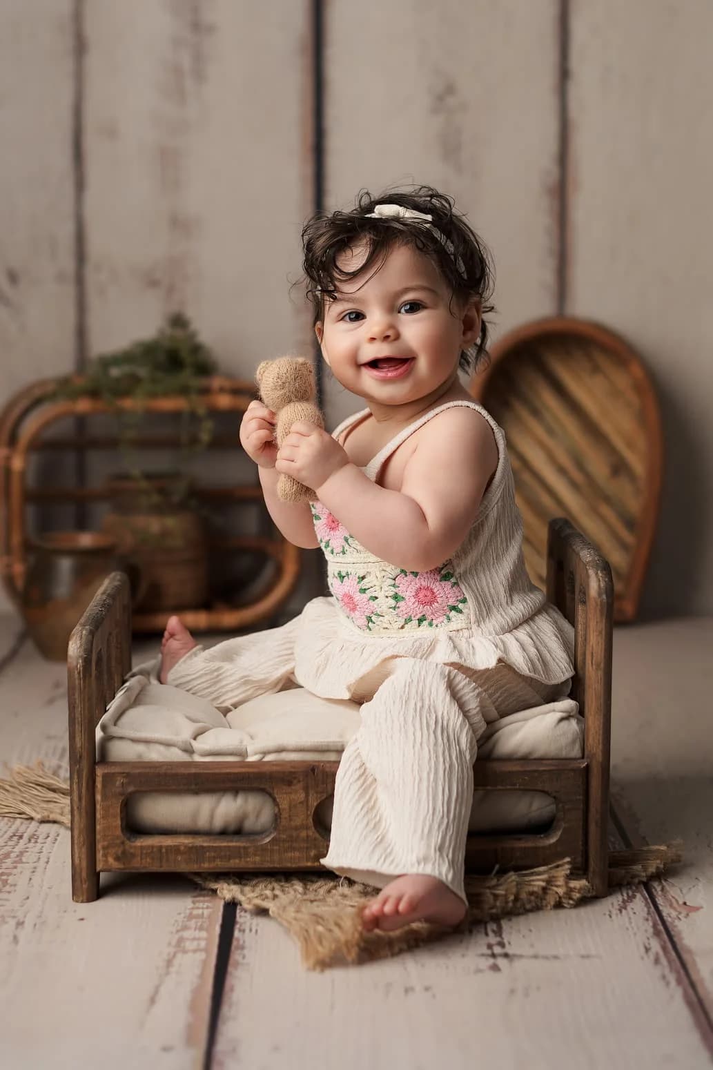 Séance photo bébé au studio d’Angers